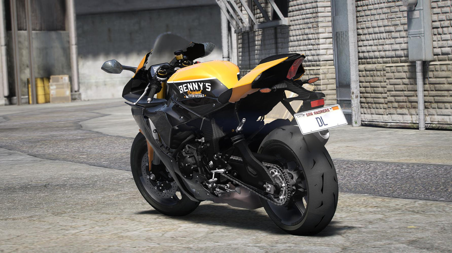 Yamaha R1 Bennys 2020 | Debadged | Custom Sound | Tuning | Template