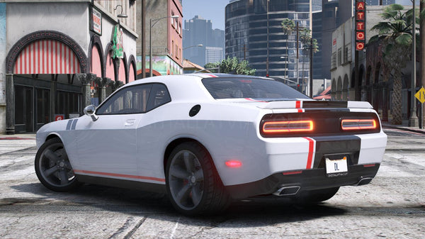 Dodge Challenger 2016 | Abzeichen entfernt | Tuning | Vorlage