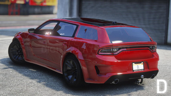 Dodge Charger Magnum Hellcat 2021 | Debadged