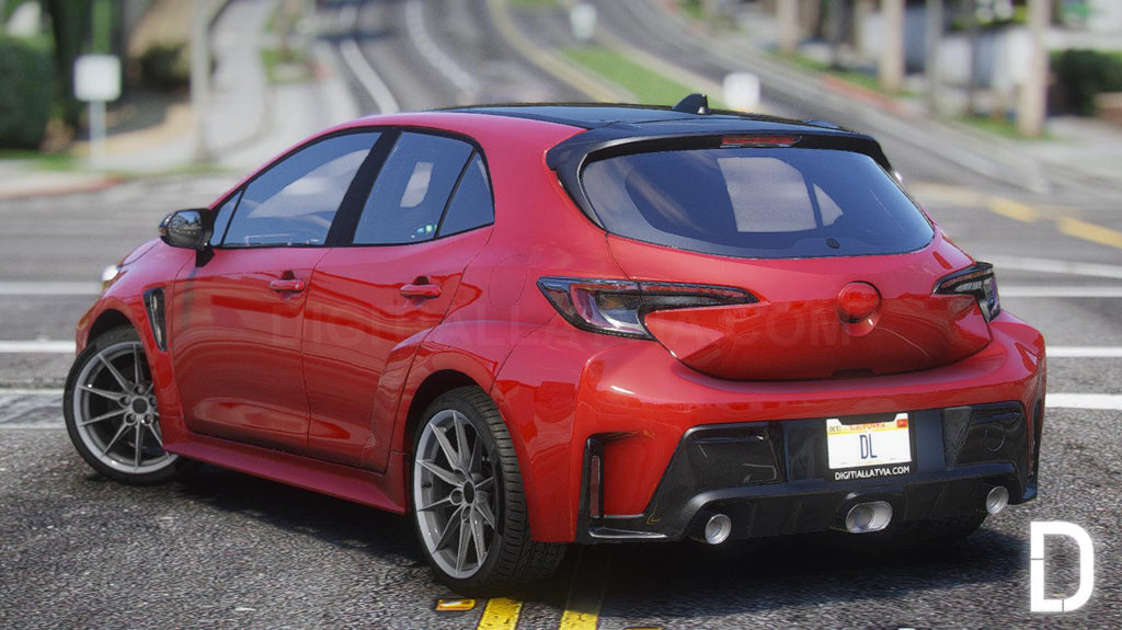 Toyota Corolla GR 2023 | Debadged | Tuning | Template
