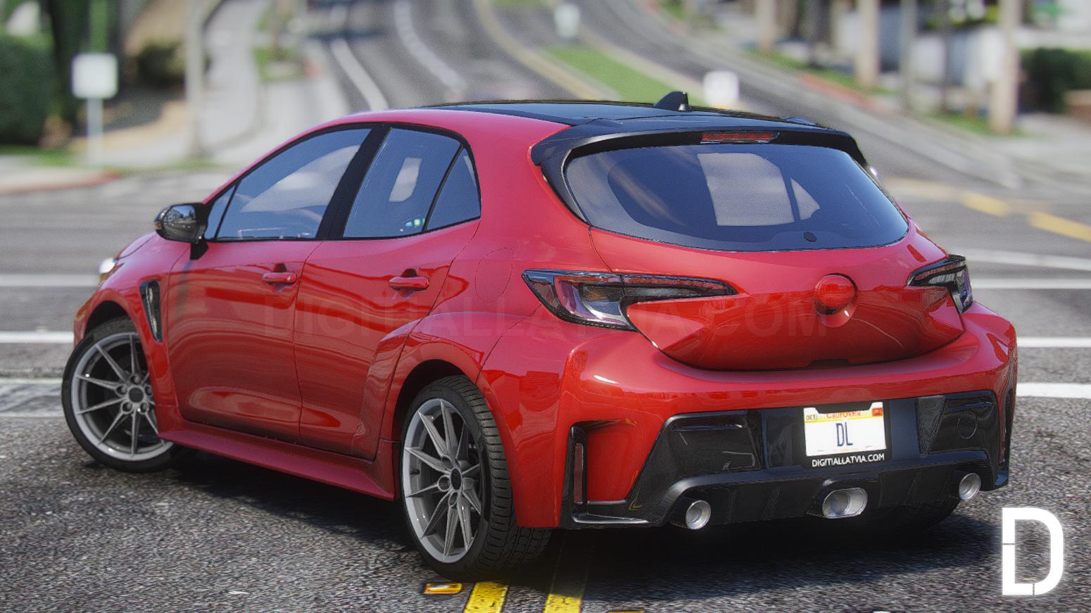 Toyota Corolla GR 2023 | Debadged | Tuning | Template