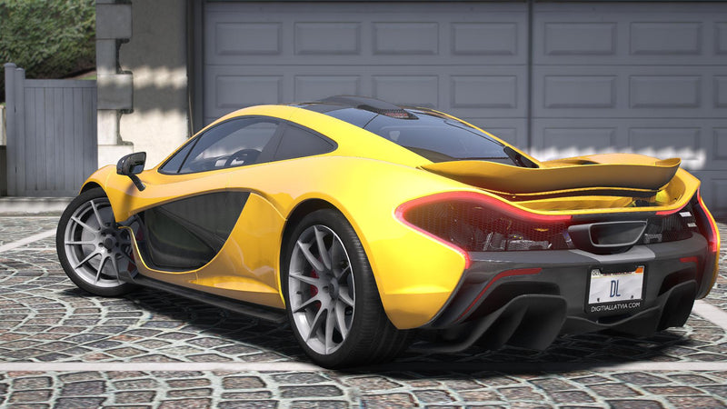 McLaren P1 | Abzeichen entfernt | Vorlage