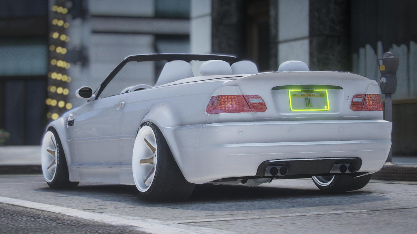 BMW M3 E46 Convertible | Debadged