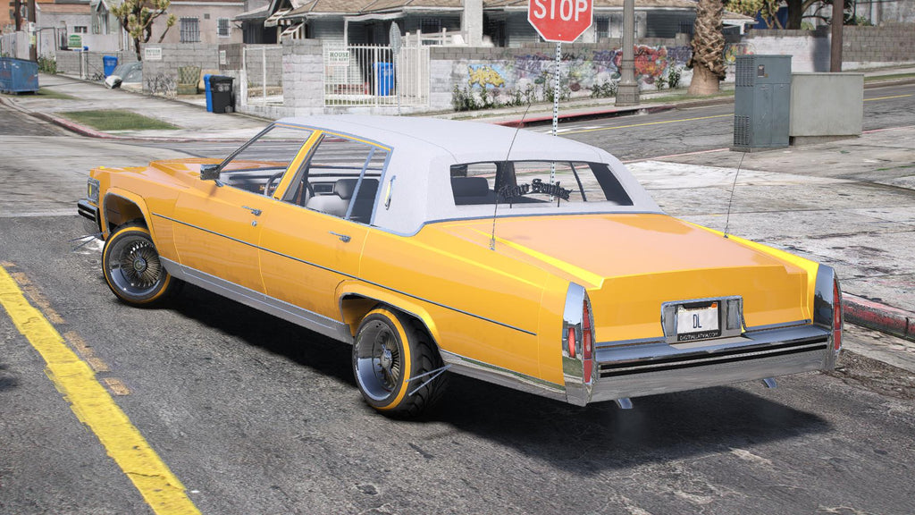 Cadillac Fleetwood Lowrider 1985 | Debadged