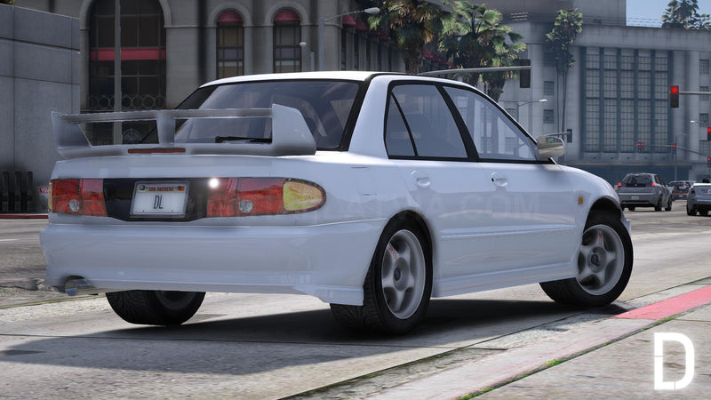 Mitsubishi Lancer Evo III | Embleme entfernt | Tuning | Individueller Sound