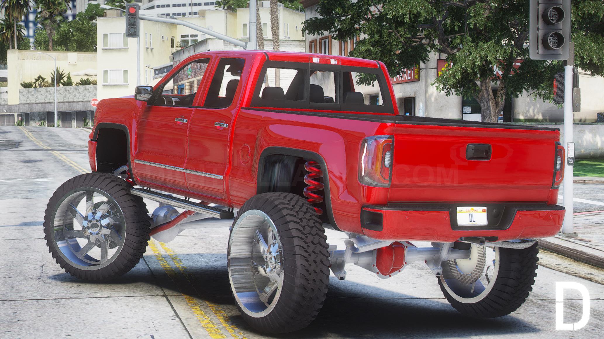 GMC Sierra Denali Lifted 2018 | Debadged