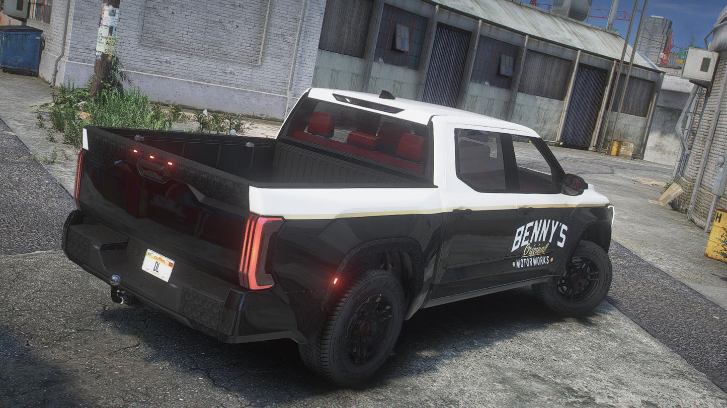 Toyota Tundra TRD Pro Bennys 2023 | Debadged | Template