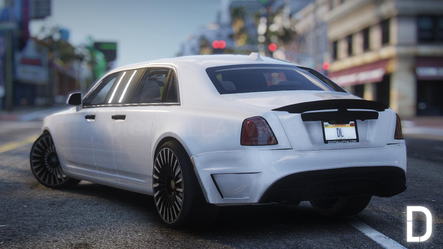 Rolls-Royce Ghost Onyx Limo | Debadged