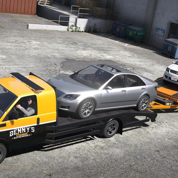 Benny's Mechanics Tow Vanilla Pack | 5 Vehicles | Templates