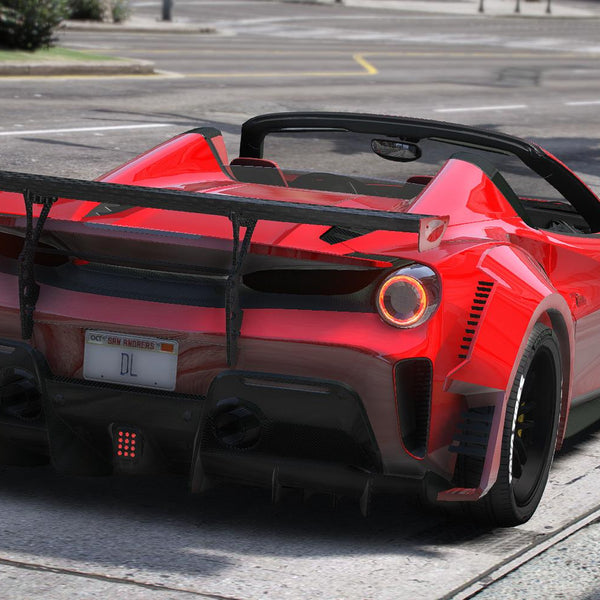Ferrari 488 Spyder Widebody | Debadged