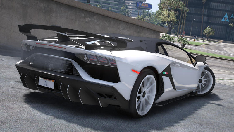 Lamborghini Aventador SVJ | Emblemlos | Vorlage