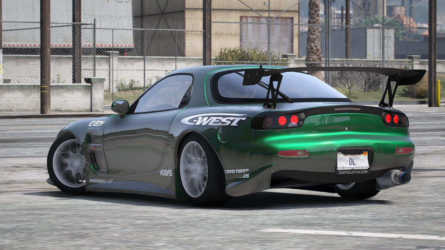 Mazda RX-7 | Debadged | Tuning | Template