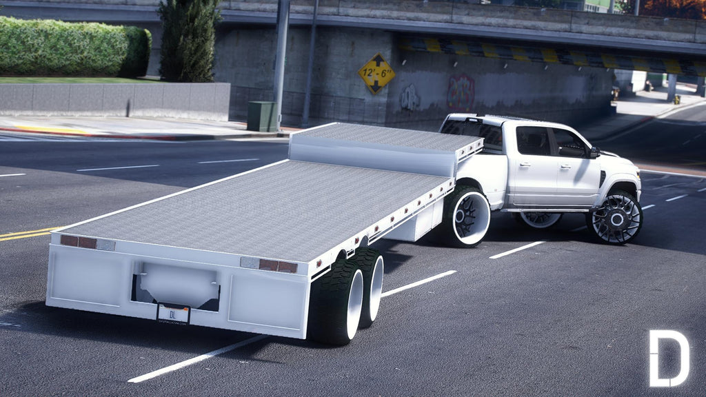 Dodge Ram TRX Dually Truck + Trailer | Debadged
