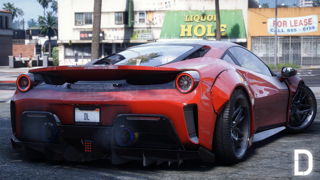 Ferrari 488 Pista Widebody 2020 | Debadged | Custom Sound