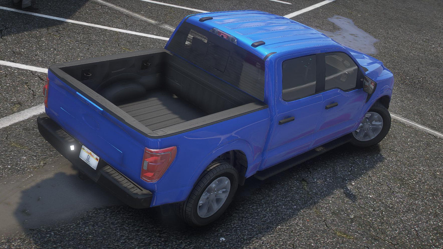 Ford F150 2021 | Debadged | Template