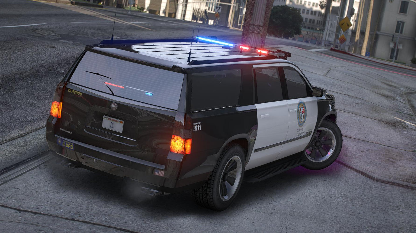 Declasse Granger 3600LX Police | Template | Callsigns