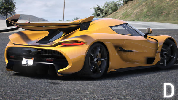 Koenigsegg Jesko 2020 | Debadged | Template