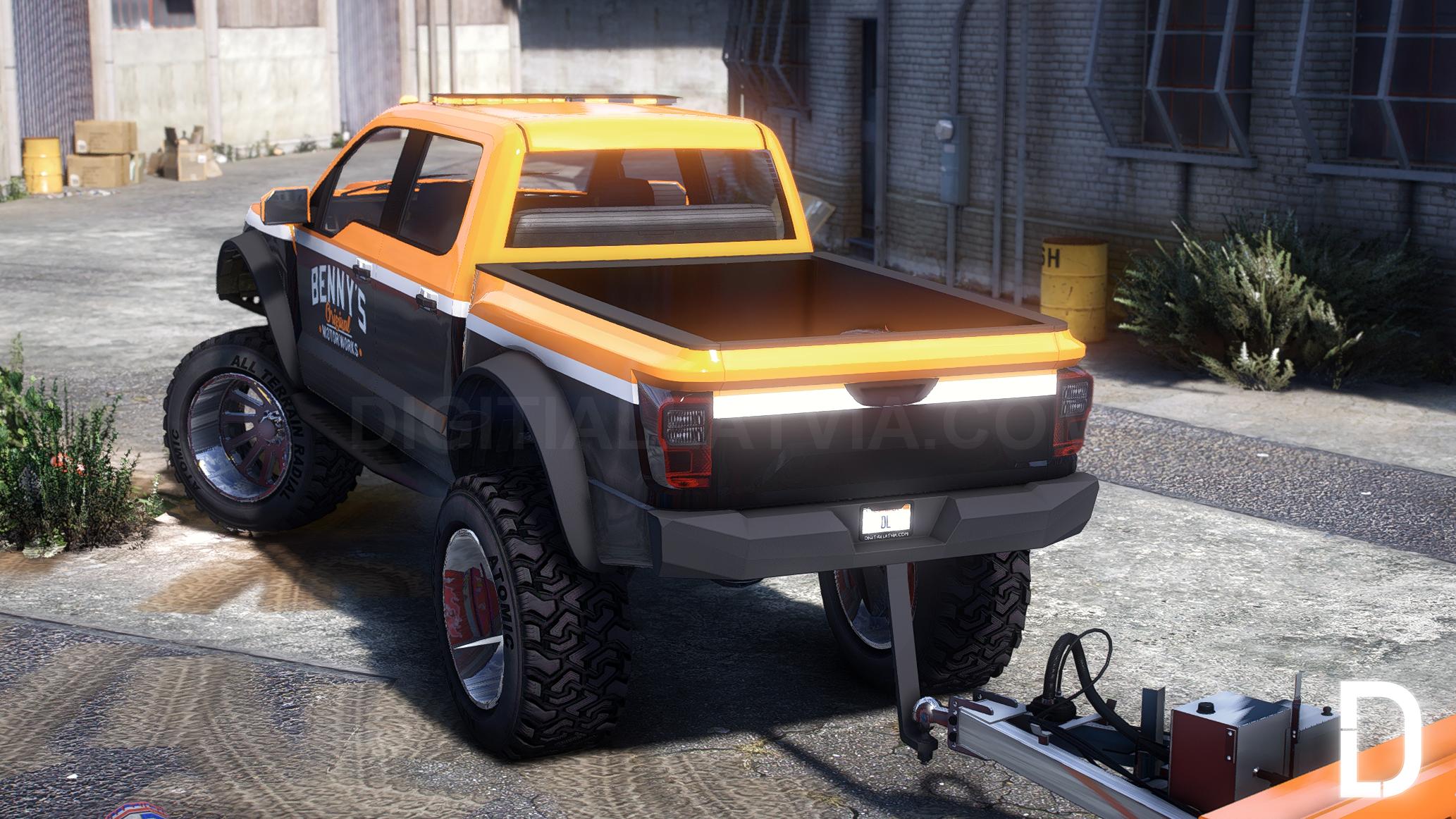 Vapid Caracara 4x4 Benny's Lifted + Trailer | Template | Tuning | Custom Sound