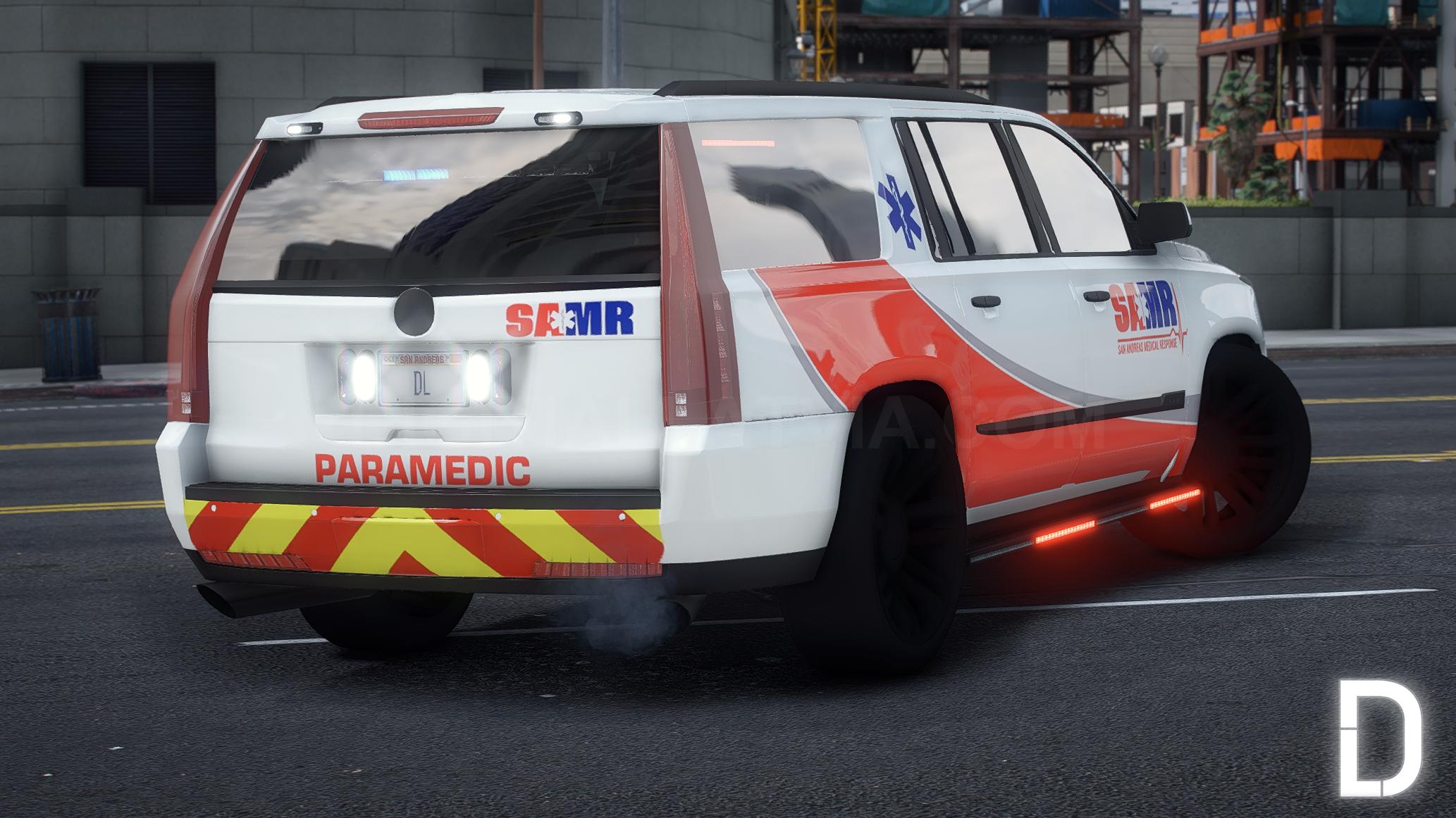 Cadillac Escalade EMS | Debadged | Template