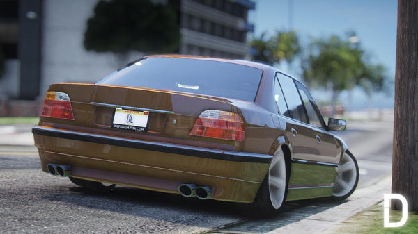 BMW E38 750iL Stanced | Debadged