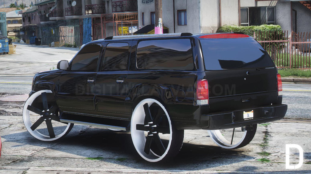 Cadillac Escalade Donk 2002 | Debadged