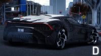 Bugatti La Voiture Noire | Debadged | Animated Spoiler