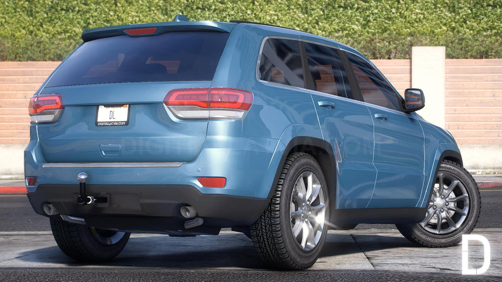 Jeep Grand Cherokee 2021 | Debadged | Template