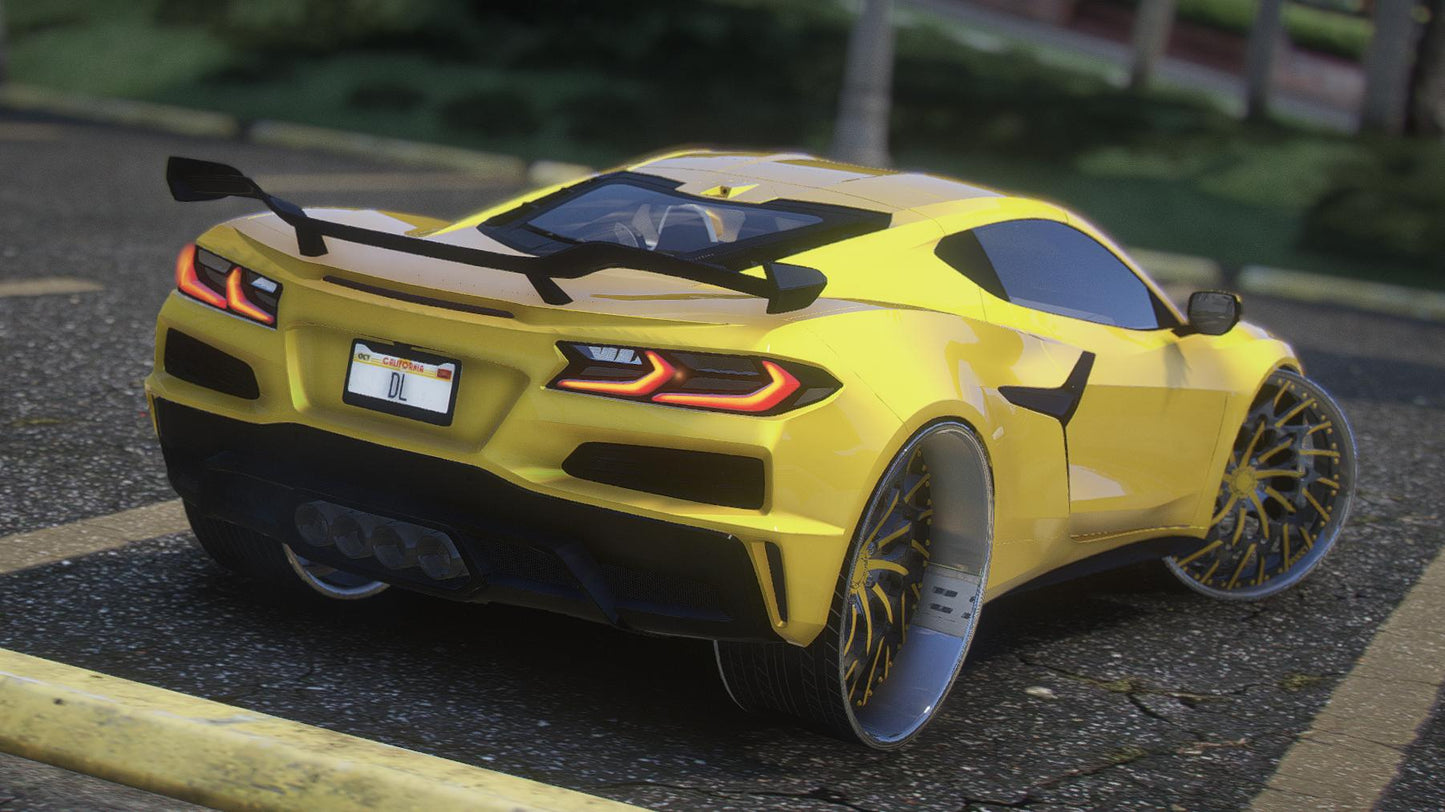 Chevrolet Corvette Z06 C8 Donk | Debadged