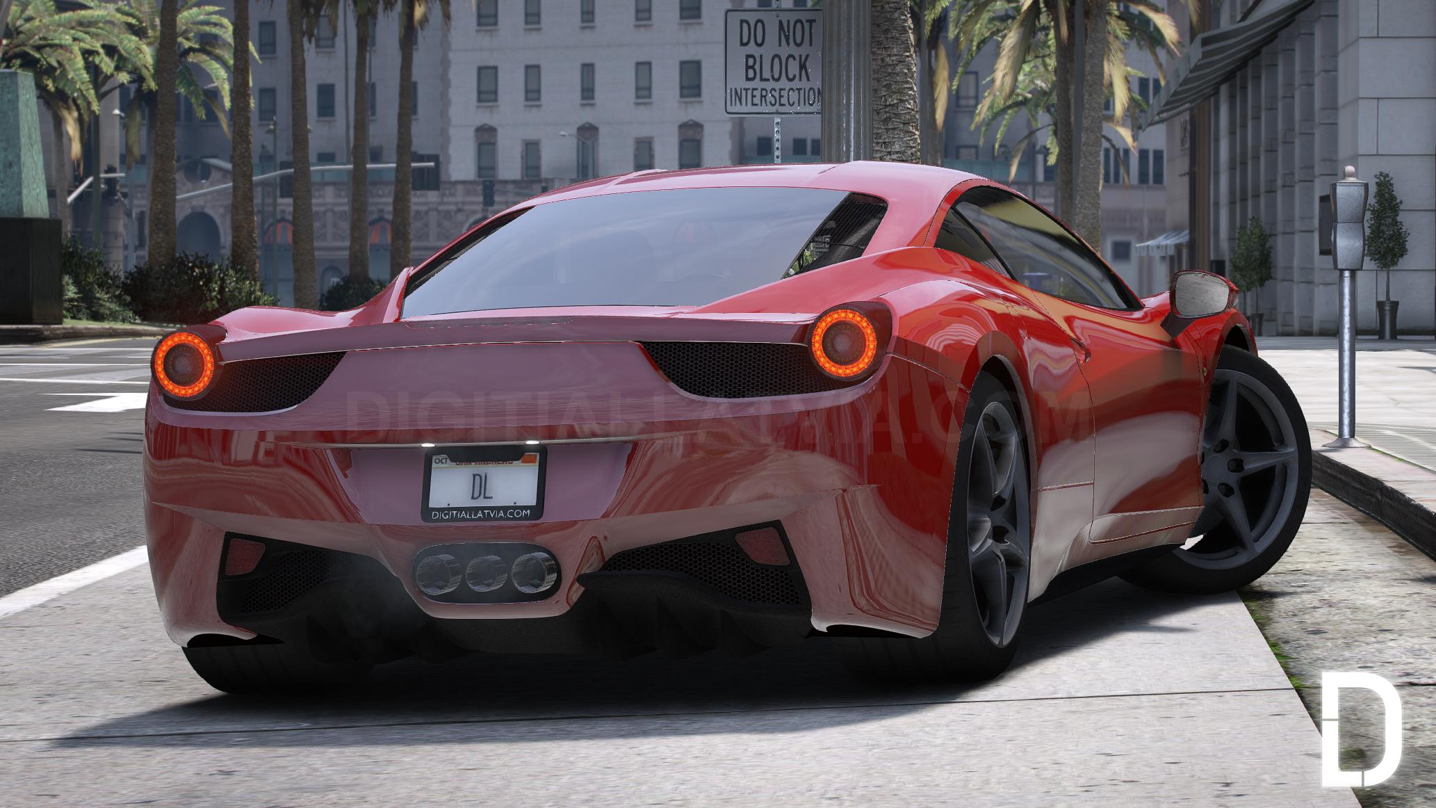 Ferrari 458 Italia | Debadged | Template | Tuning