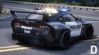 Dinka Jester RR Widebody Police V3 Custom | Tuning | Template | Custom Sound
