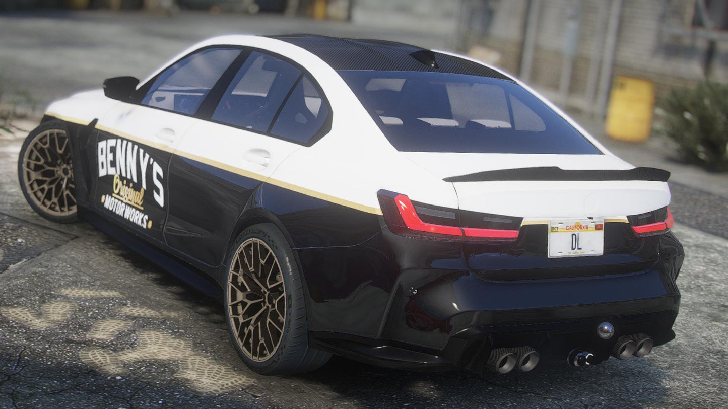 BMW M3 CS G80 Bennys 2022 | Custom Sound | Debadged | Template