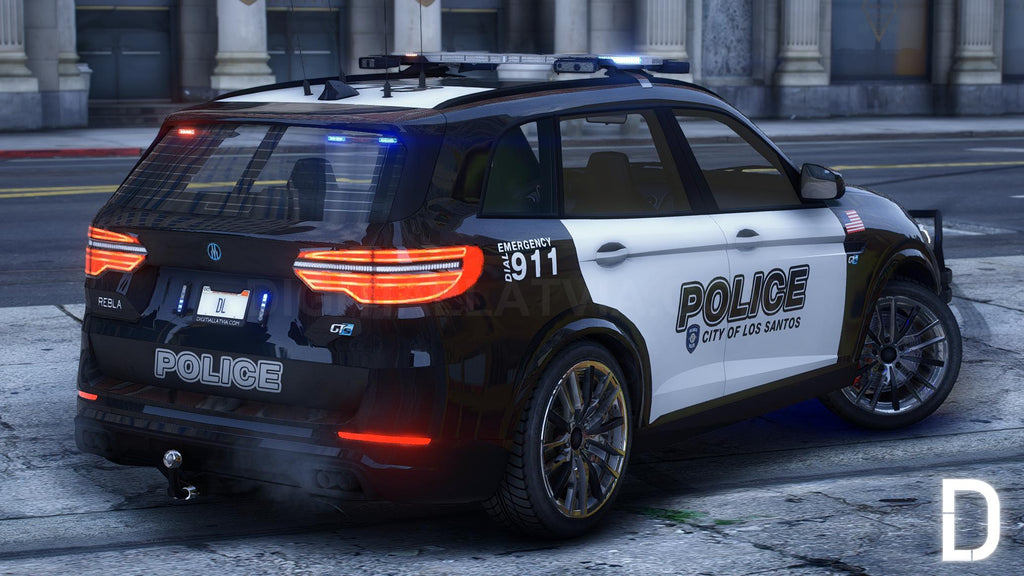 Ubermacht Rebla GTS Custom Police V2 | Tuning | Template
