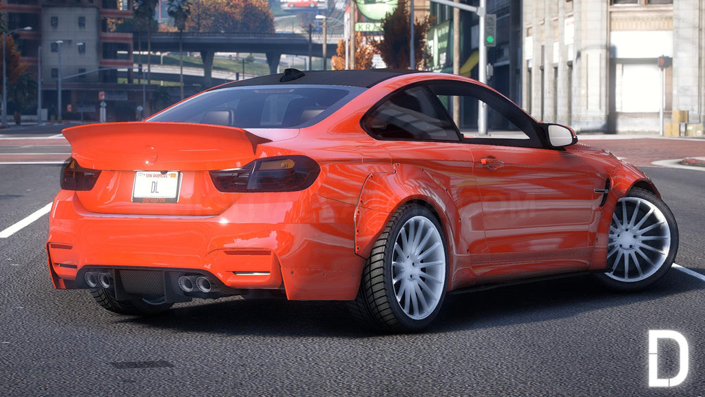 BMW M4 F82 LibertyWalk | Abzeichen entfernt | Tuning | Vorlage