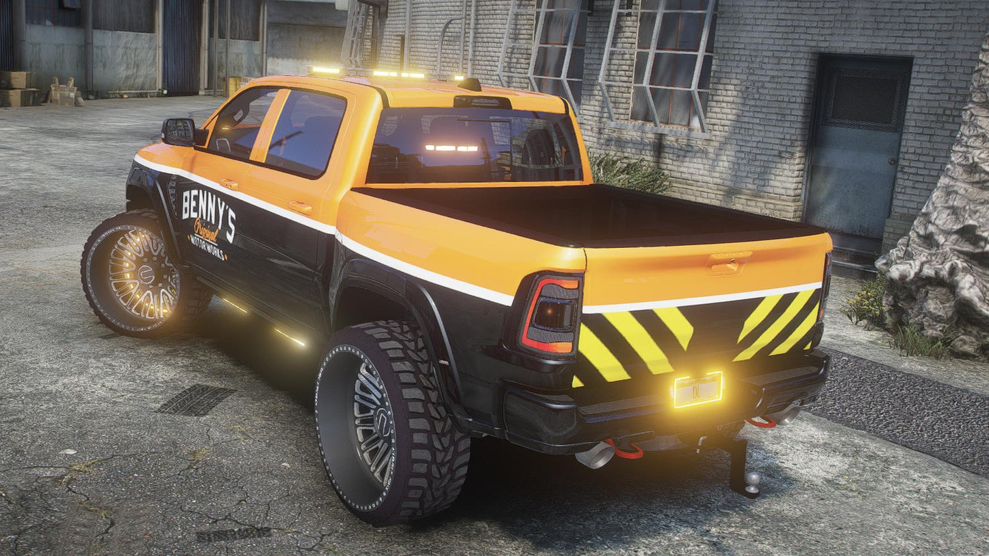 Dodge RAM TRX Lifted Bennys | Debadged | Template