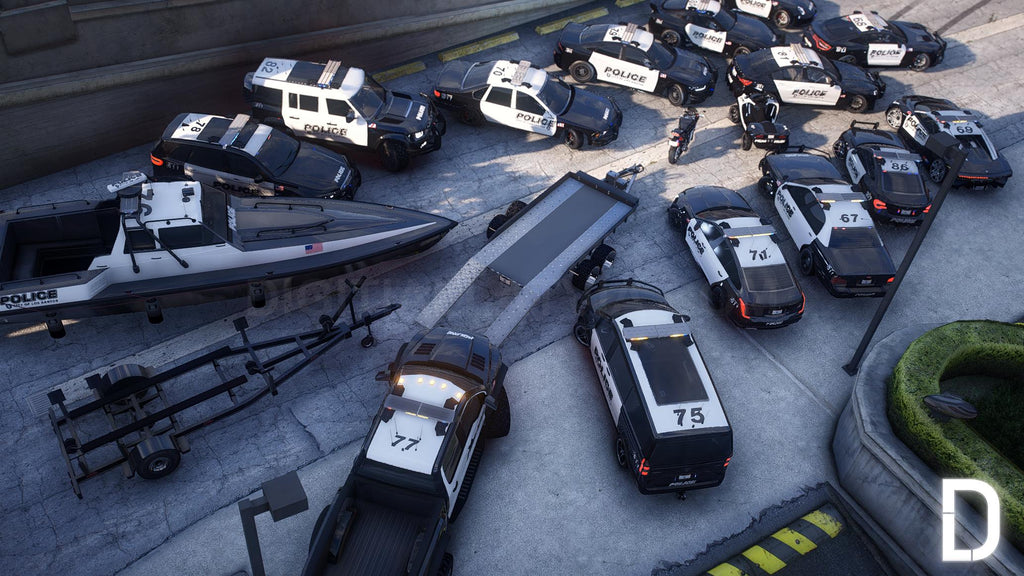Police Vanilla Pack | 20 Vehicles | Templates | Custom Sounds