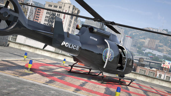 Frogger Police Helicopter | Template