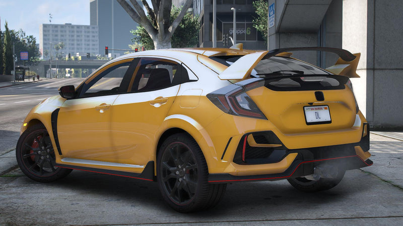 Honda Civic Type R 2020 | Abzeichen entfernt | Tuning | Vorlage