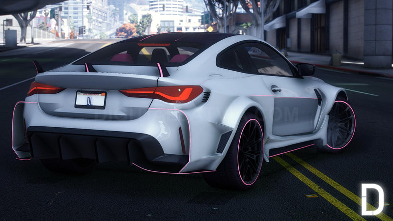 BMW M4 Animated | Debadged
