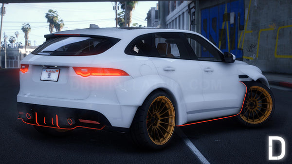 Jaguar F-Pace Animated | Debadged