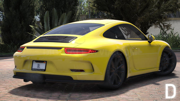 Porsche 911 R 2016 | Debadged | Tuning | Template | Custom Sound