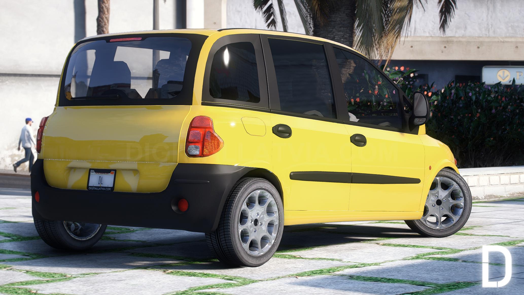 Fiat Multipla | Debadged