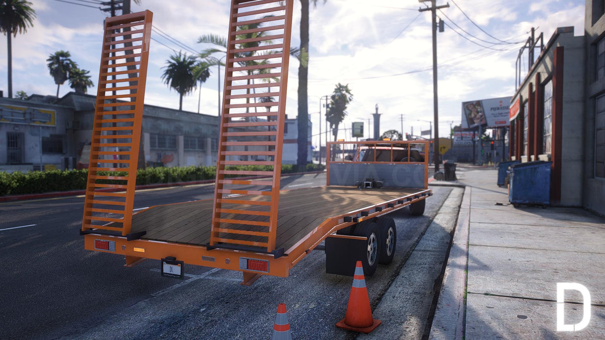 Car Trailer Dually