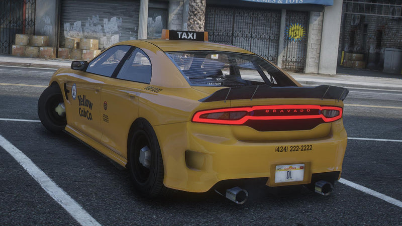 Bravado Buffalo STX Taxi | Tuning | Benutzerdefinierter Sound | Vorlage