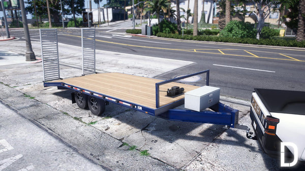 Car Trailer Beavertail