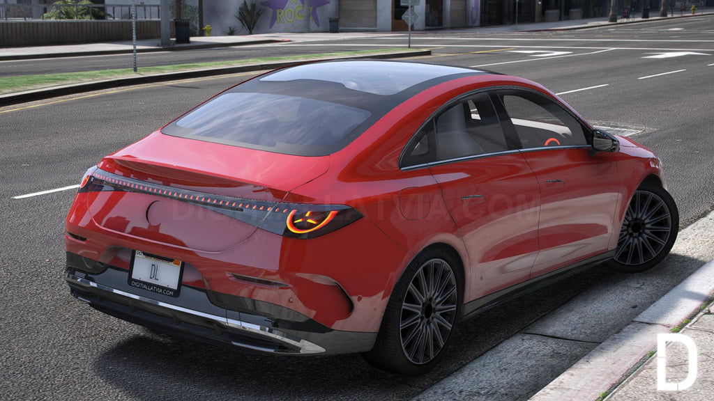 Mercedes-Benz CLA EV 2025 | Debadged | Tuning |  Template