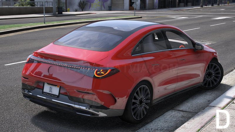 Mercedes-Benz CLA EV 2025 | Debadged | Tuning |  Template