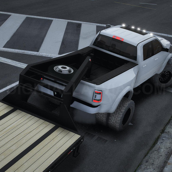 Dodge Ram 3500 HD Truck + Trailer | Debadged