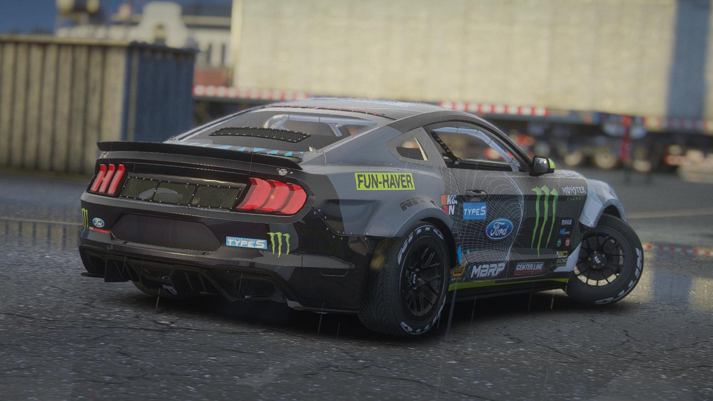 Ford Mustang RTR Drift | Debadged