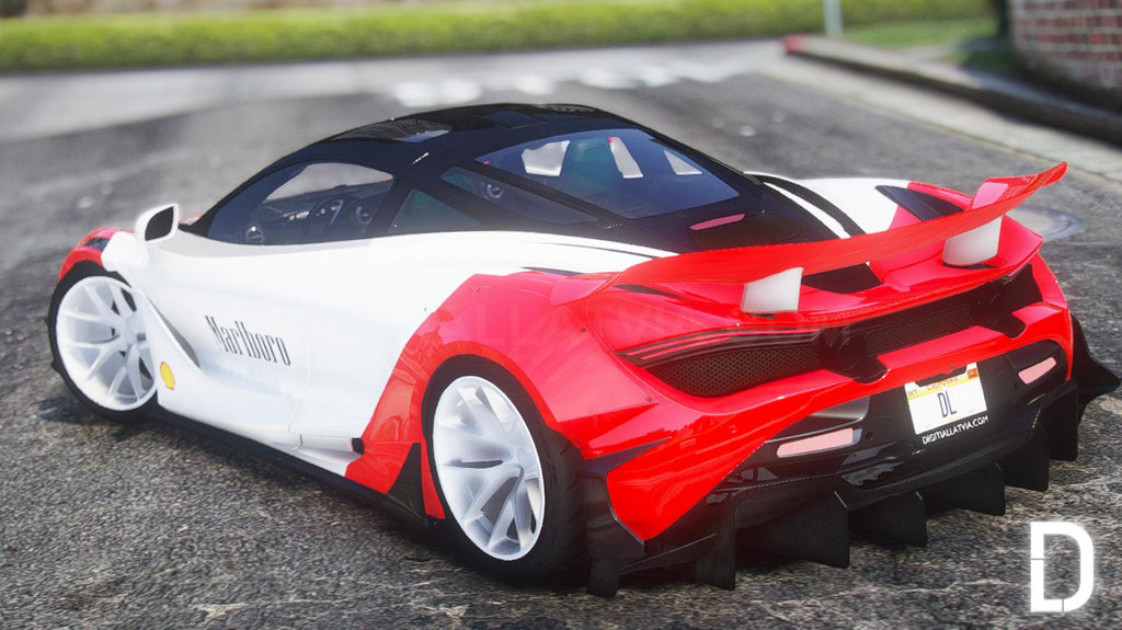 McLaren 720S | Debadged | Template