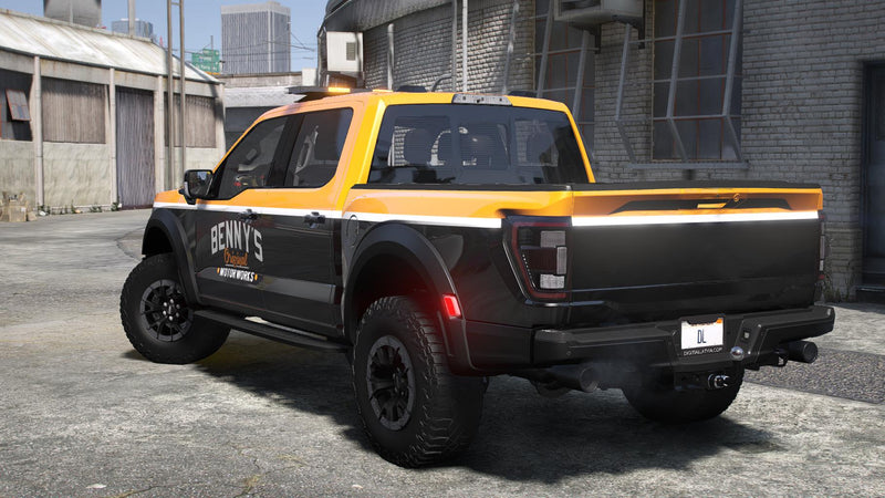 Ford F-150 Raptor R 2023 Bennys | Ohne Emblem | Vorlage